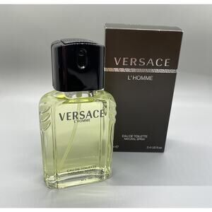VERSACE L' HOMME edt 3.3 / 3.4 oz Cologne for Men New in Box